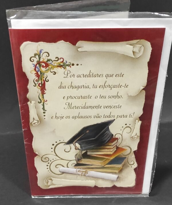 Cartão de felicitações