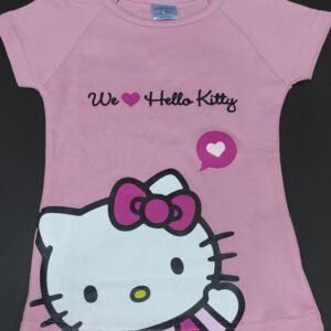 T- Shirt em rosa - tamanho 110-116 cm