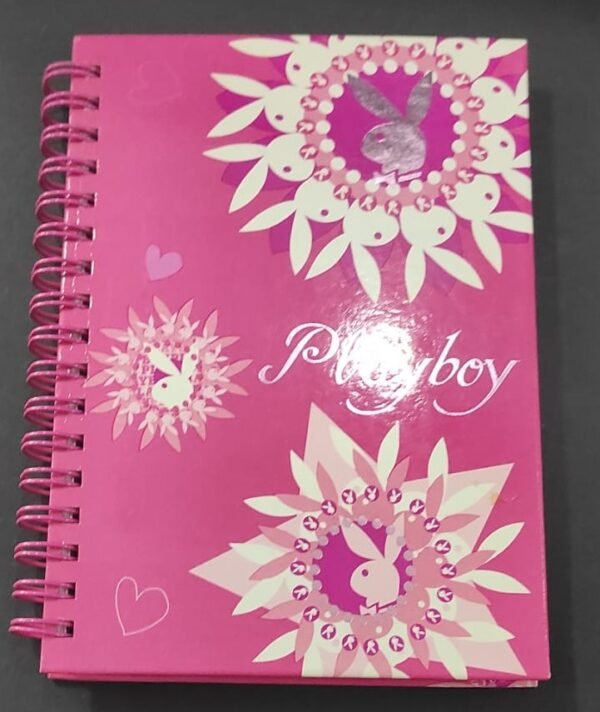 Caderno espiral A4 capa dura pautado rosa