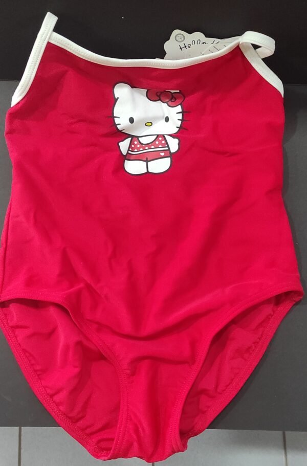Fato de banho vermelho