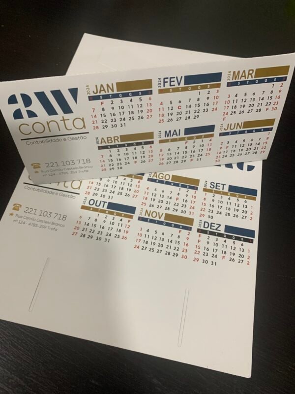 Calendário de secretária - Image 2