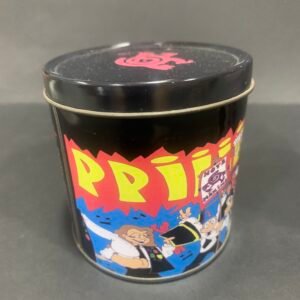 Lata para fitas académicas preta