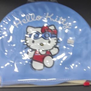 Touca em silicone azul
