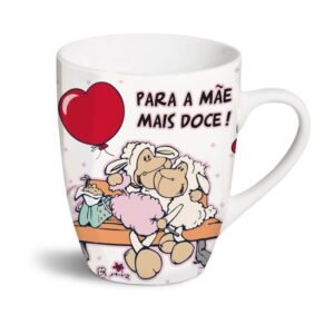 Caneca em porcelana - Para a mãe mais doce