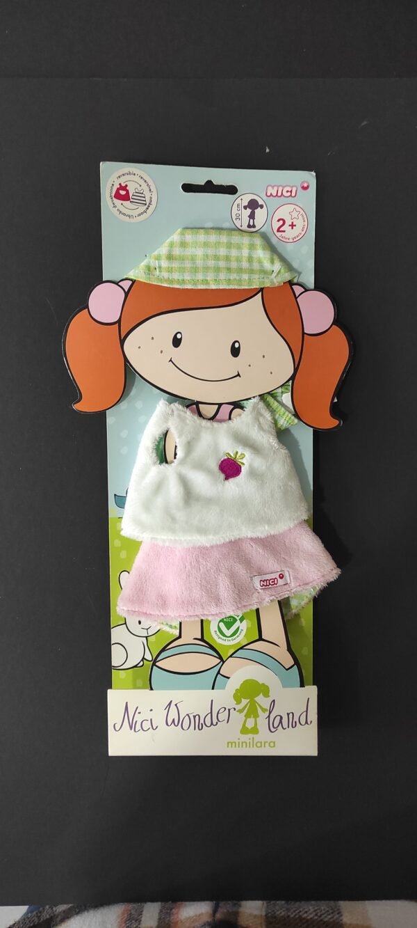 Roupa para Minilara Wonderland boneca com 30 cm - + 2 anos