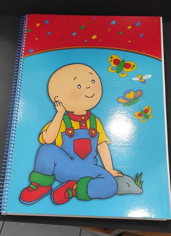 Caderno espiral A4 pautado
