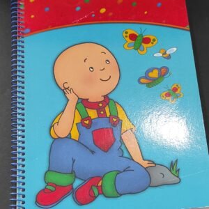 Caderno espiral A5 pautado