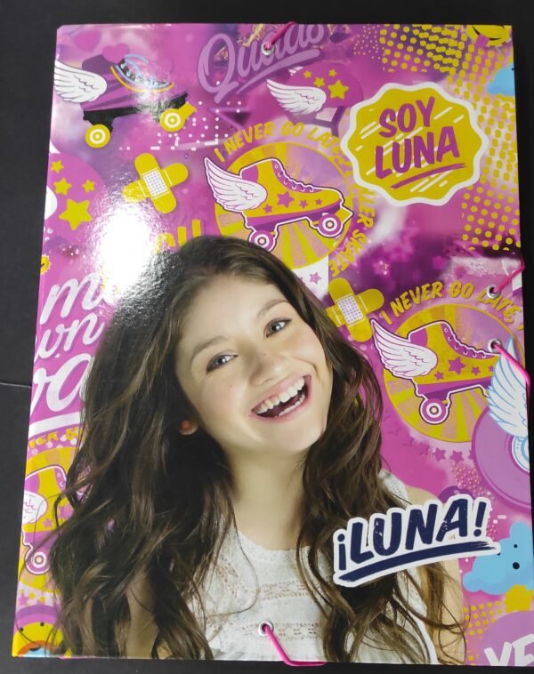 Capa argolas A4 2 furos - LUNA
