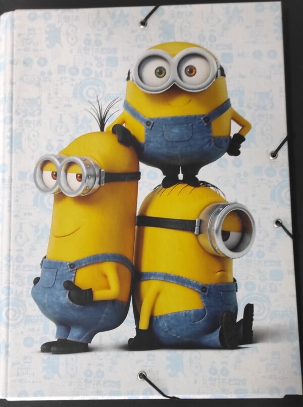 Capa de elásticos A4 - Minions