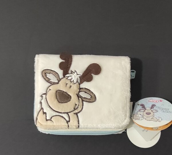 Carteira em peluche Happy Winter