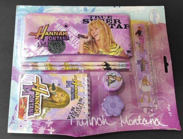 Conjunto escolar com estojo