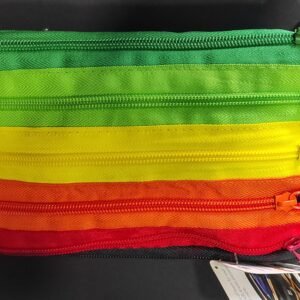 Estojo quadrado grande multicolor -Zip-It