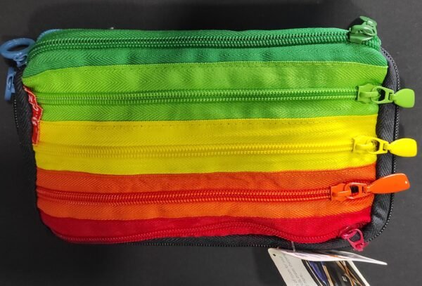 Estojo quadrado grande multicolor -Zip-It