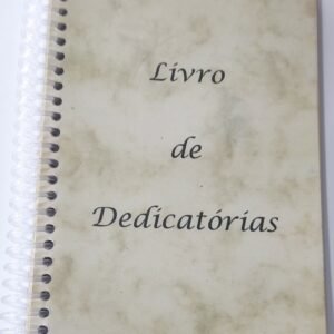 Livro de dedicatórias A6 espiral