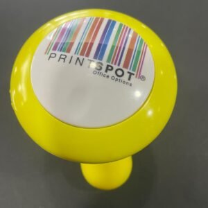 Massajador amarelo com carregamento por usb