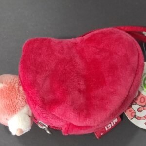 Porta chaves coração com gato