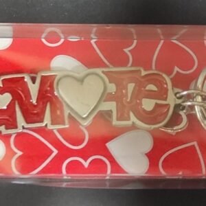 Porta chaves metal - Amo-te