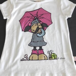 T-shirt branca - tamanho 8