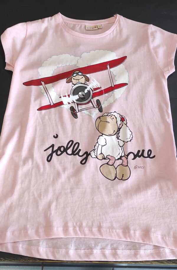 T-shirt rosa - tamanho 10