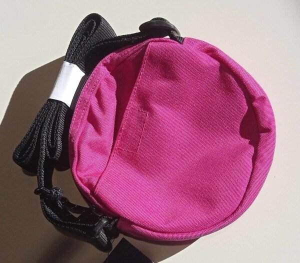 Bolsa redonda flaky rosa choque - Image 2