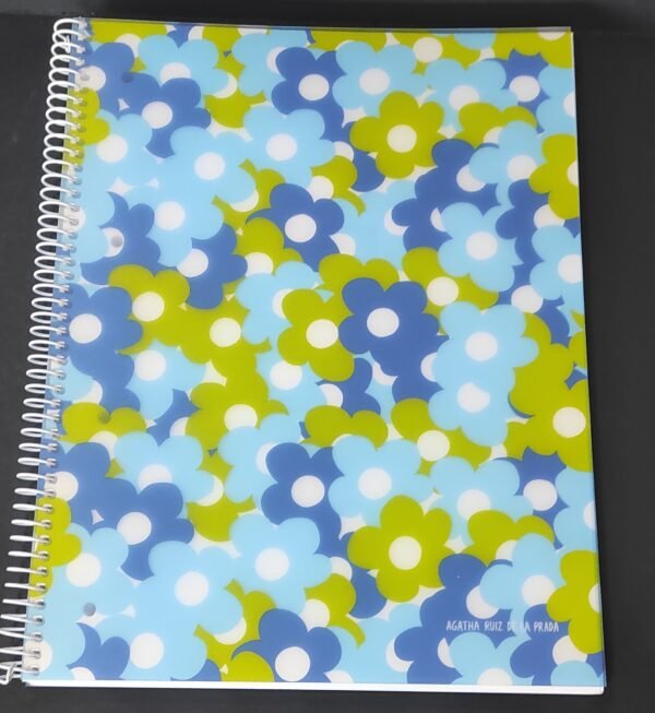 Caderno A4 Agatha Ruiz de la Prada pautado