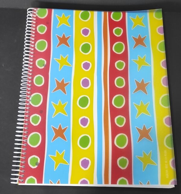 Caderno A4 Agatha Ruiz de la Prada quadriculado