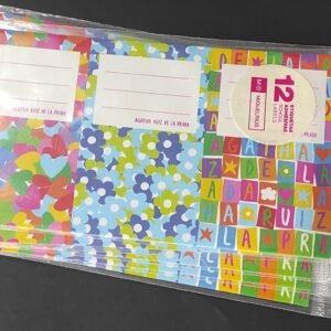 Etiquetas escolares Agatha Ruiz de la Prada