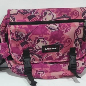 Mala de ombro eastpak scroll tons rosa